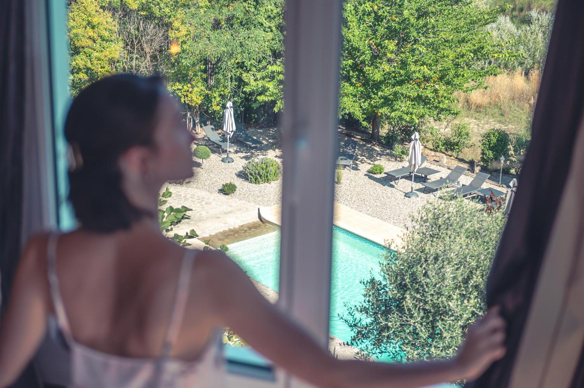 Logis Hotel Restaurant Le Plantevin Propiac 외부 사진